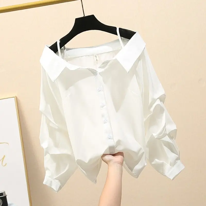 

Blouse Women Shirt Off-Shoulder Top Women's Shirt Small Blusas Mujer De Moda