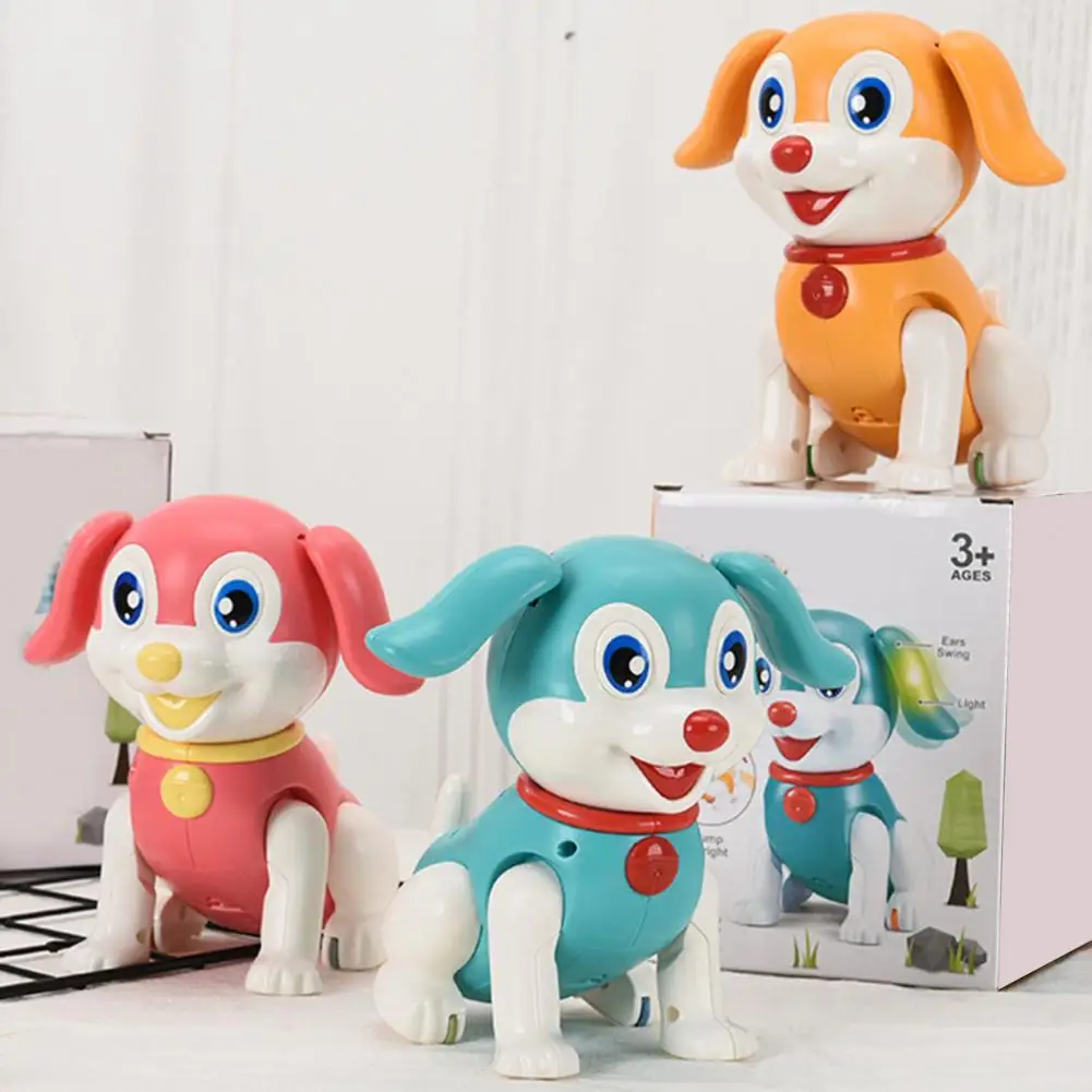 Интерактивная робот-собака робот-щенок игрушка подарок на день рождения