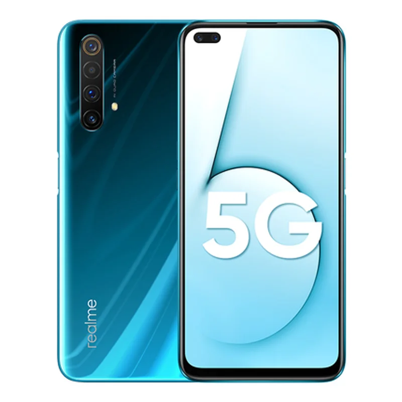 Смартфон Realme X50 6 ГБ + 64 4200 мАч Snapdragon 76 5G экран 57 дюйма мп камер 30 Вт NFC мобильный