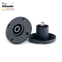 prohsaudio z418 professional speaker accessories four core socket european cannon seat audio large round 4 core plug