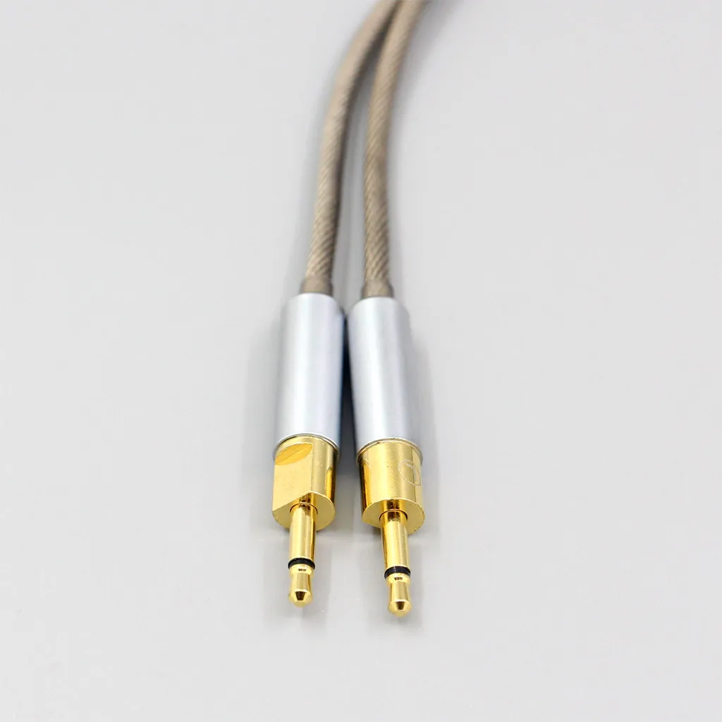 LN007825 type 6 756 core 7n Litz OCC посеребренный кабель для наушников Sennheiser HD700 2 5 мм