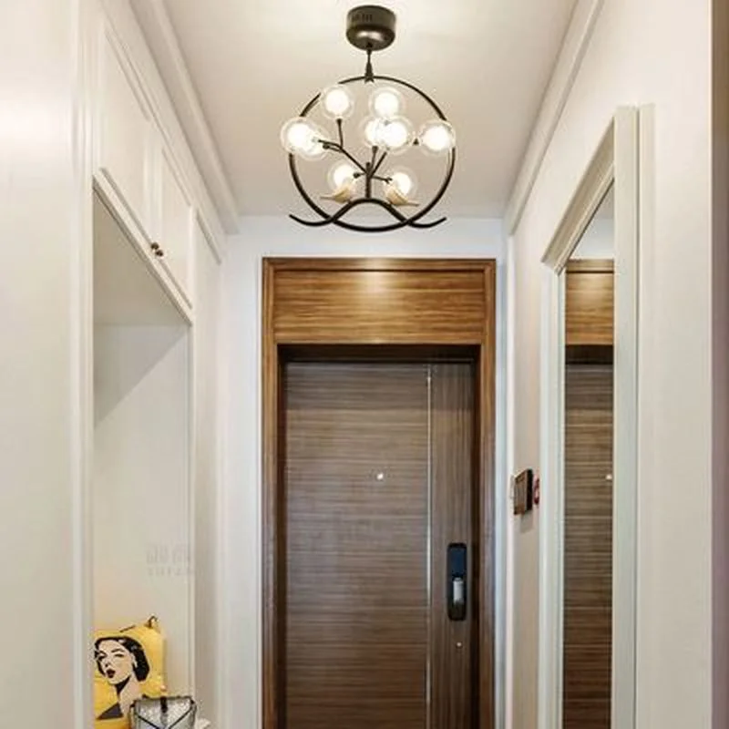 Потолочные Подвесные светильники светодиодный светильник для спальни гостиной