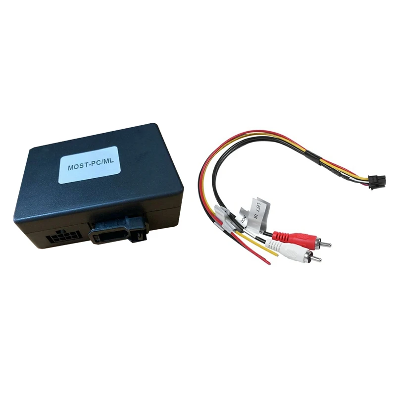 

Автомобильный волоконно-оптический Декодер Усилитель адаптер аудио для Cayenne для Mercedes Benz/ML/GLR/SLK W164/W251 AUX