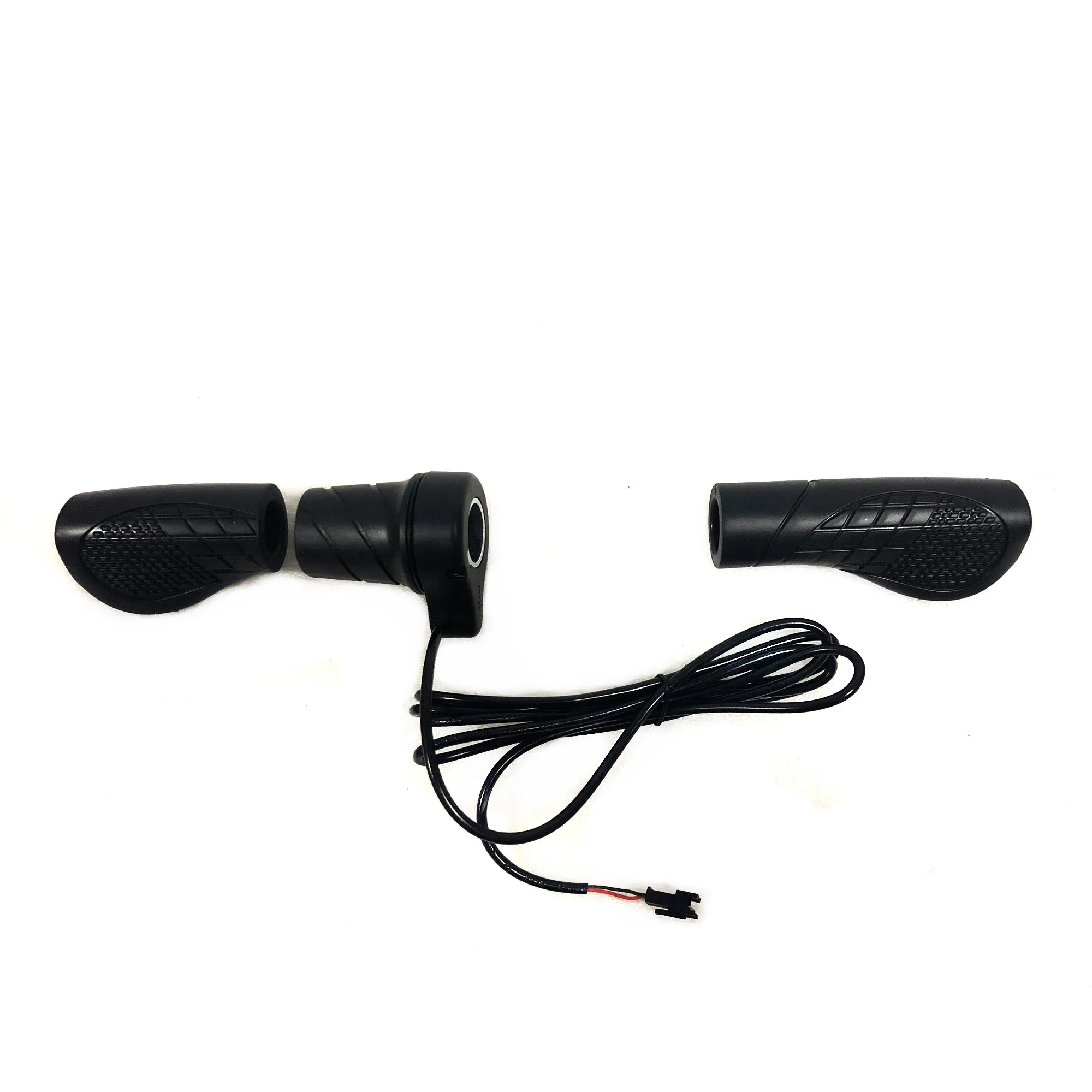 76X left handle bar Okfeet Ebike дроссельная ручка FT76X левая 20X правая половина Поворотная дроссельная заслонка для электровелосипеда Wuxing бренд 24 В/36 В 48 В/60 в/72 в - Цвет: 76X left handle bar