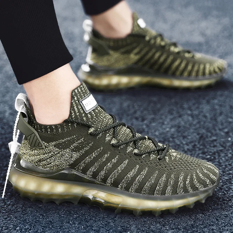 Дышащие кроссовки для бега Брендовые мужские Удобные Прогулочные Мужские