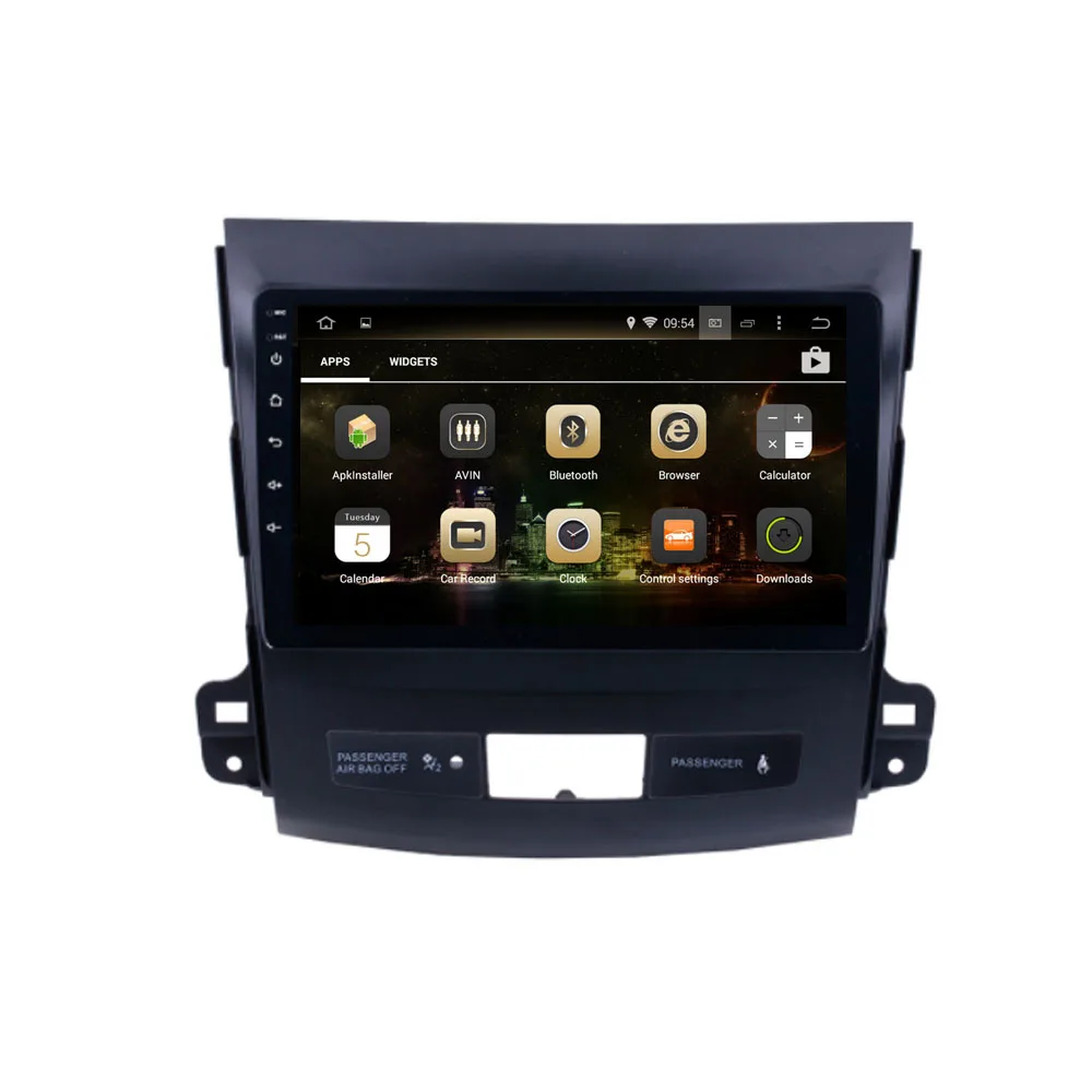 Android 9 0 Восьмиядерный PX6/PX5/PX30 подходит для MITSUBISHI OUTLANDER 2005-2012 автомобильный dvd-плеер
