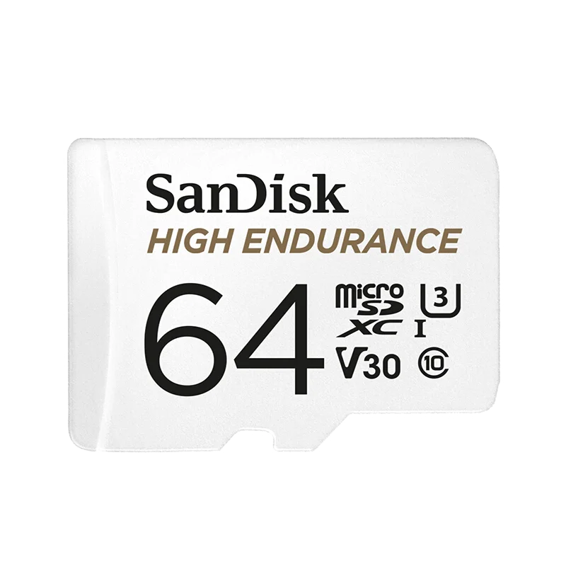 sandisk high endurance video monitoring 32gb 64gb 128gb 256gb microsd card sdhcsdxc class10 40mbs tf card for video monitoring free global shipping