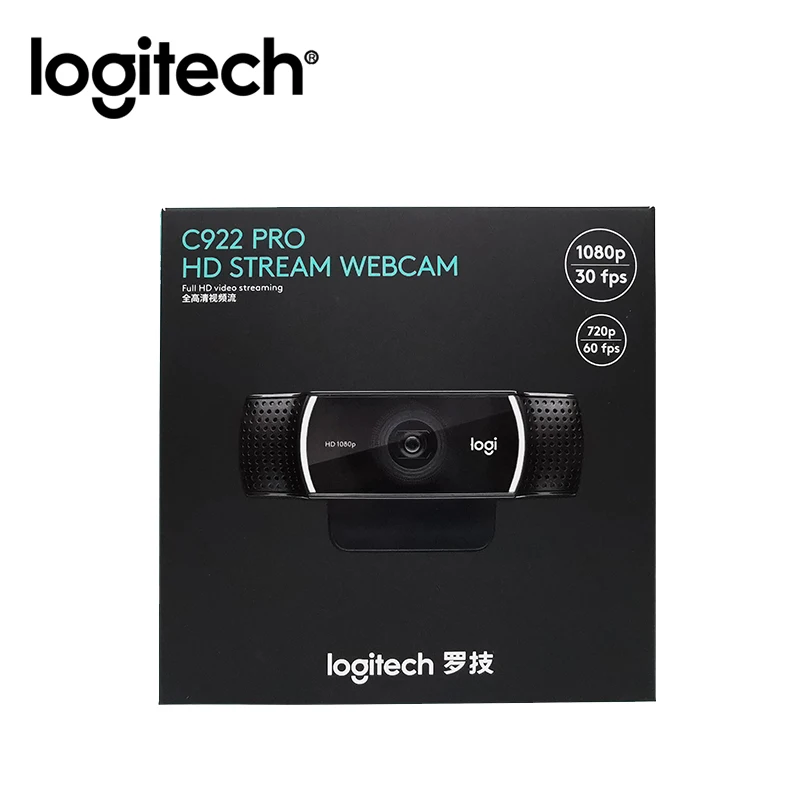 Logitech C922pro high-definition camera 1080P business meeting remote teaching online live broadcast Video camera images - 6