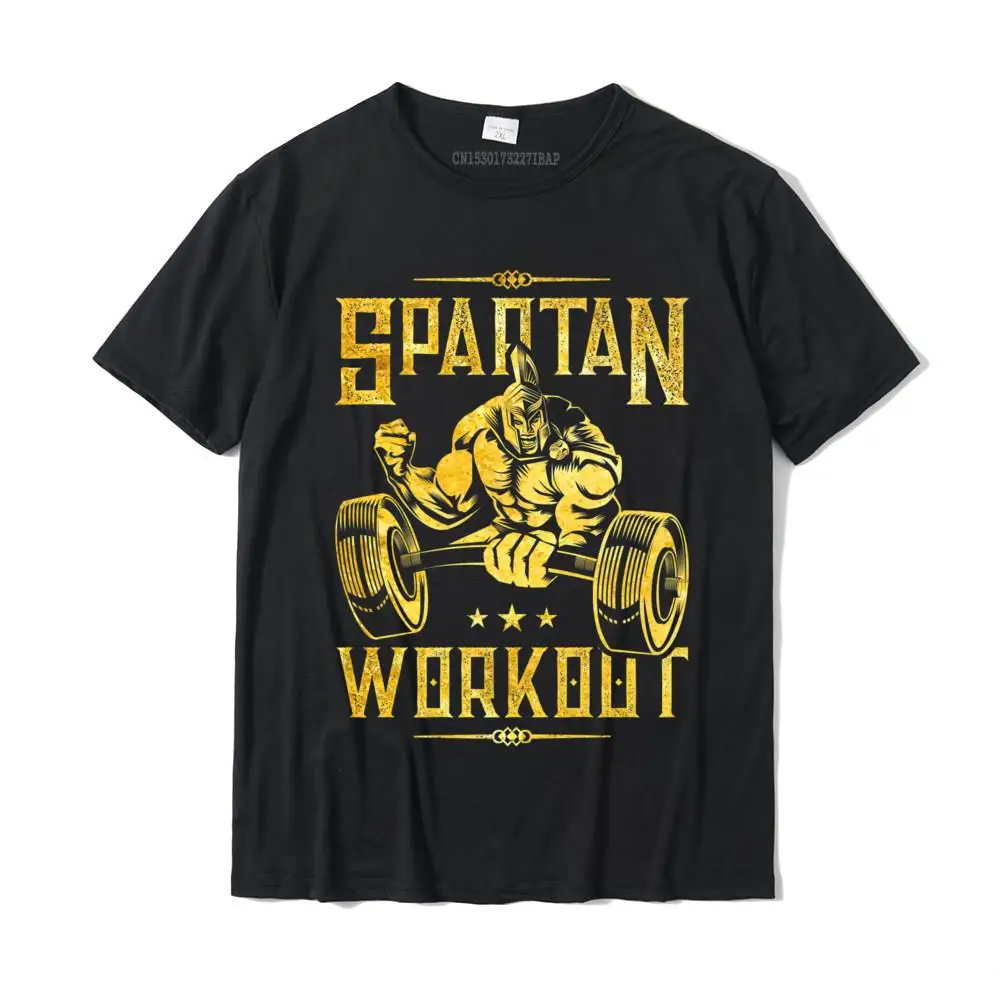 Spartan-Camiseta de entrenamiento para hombre, Camisa de algodón personalizada, equipo de gimnasio dorado, culturismo, Premium