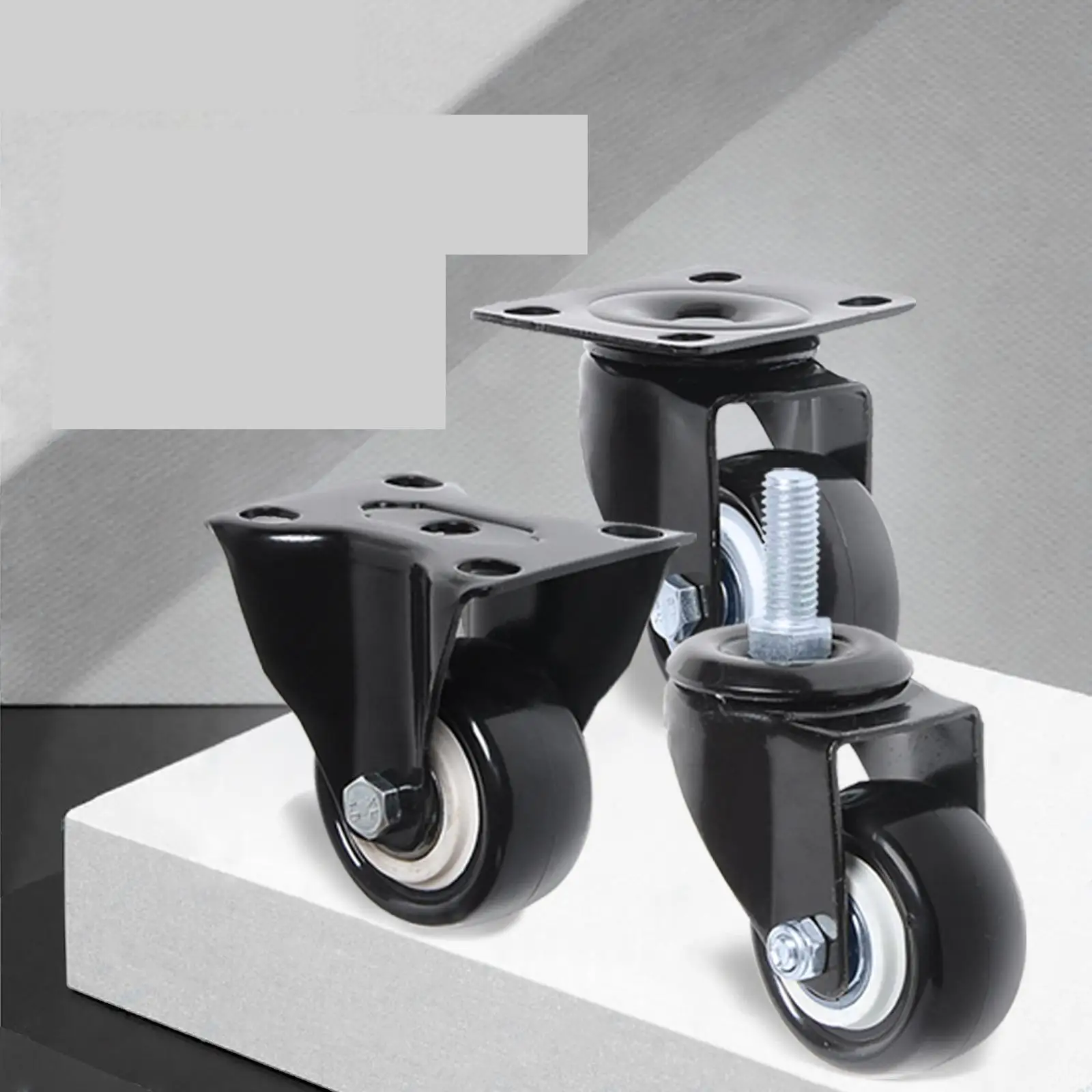 4 шт./лот 1 5/2 дюйма универсальный Золотой Алмазный тормоз полиуретановое колесо