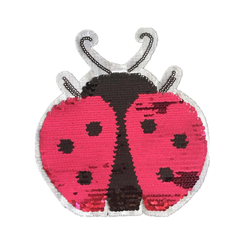 

Cartoon double side embroidered lady's Sequin