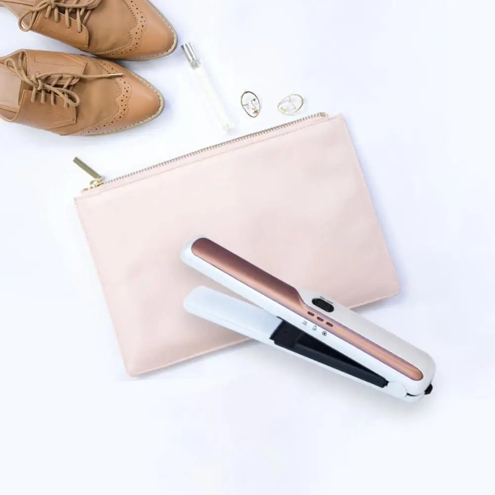 Портативный выпрямитель для волос с USB беспроводной мини-утюжок выпрямления