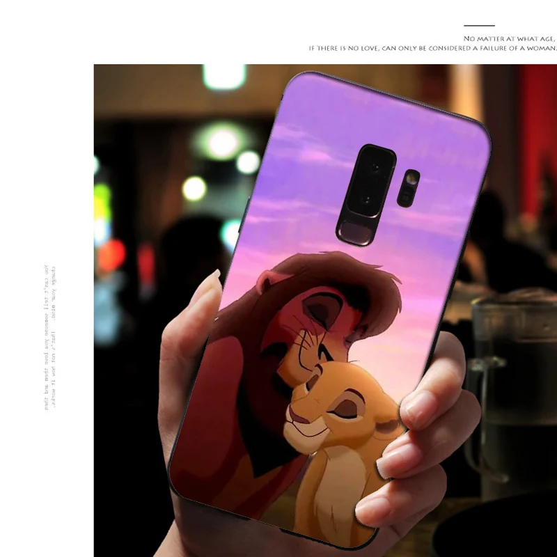19 Мягкий силиконовый чехол для телефона samsung Galaxy S10 E S9 S8 Plus S6 S7 Edge S10e, черный чехол из ТПУ с рисунком «Король льва свинья» - Цвет: 19