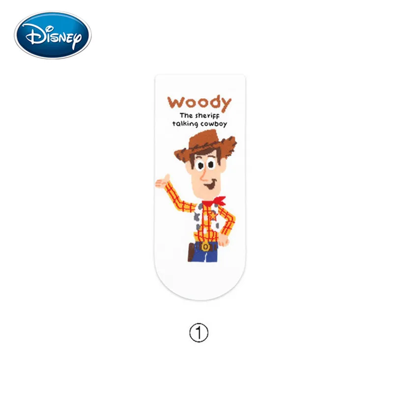 Хлопковые носки с разноцветными принтами для девочек в стиле Диснея милые
