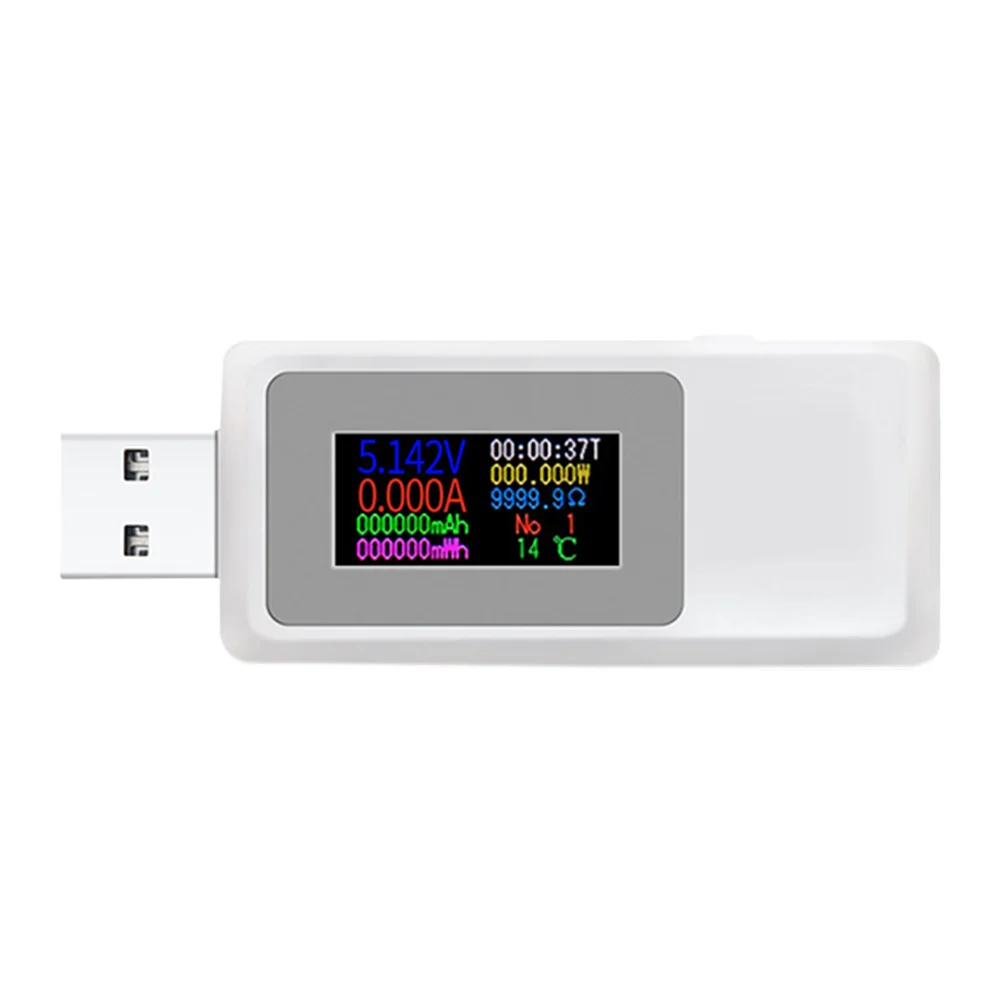 Измеритель напряжения и тока 4 30 в тестер для мобильного телефона с цветным