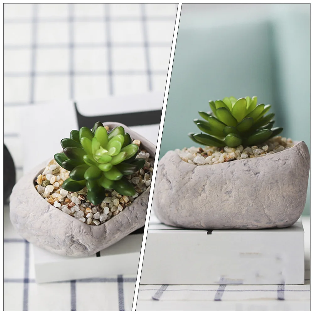 

3pcs Unique Flower Pot Lovely Mini Succulents Flowerpot Home Planter Decor