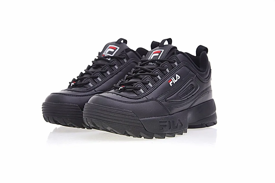 Кроссовки для бега FILA FWO1655 122 Disruptor II 2 Спортивная обувь мужские дышащие кроссовки