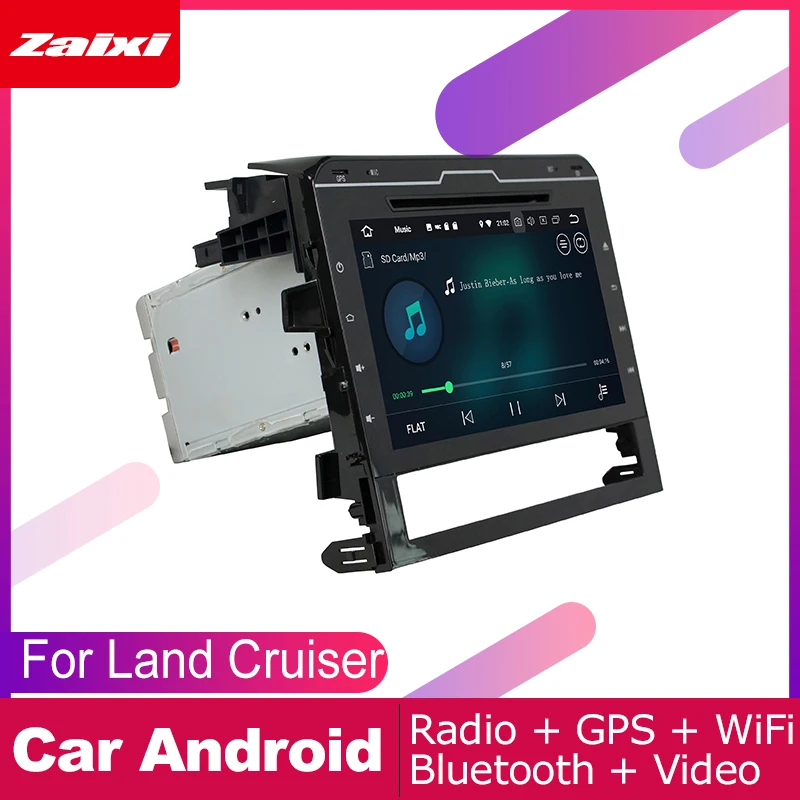 Автомобильные аксессуары для Toyota Land Cruiser 2016 2017 2018 2019 Android GPS Навигация DVD