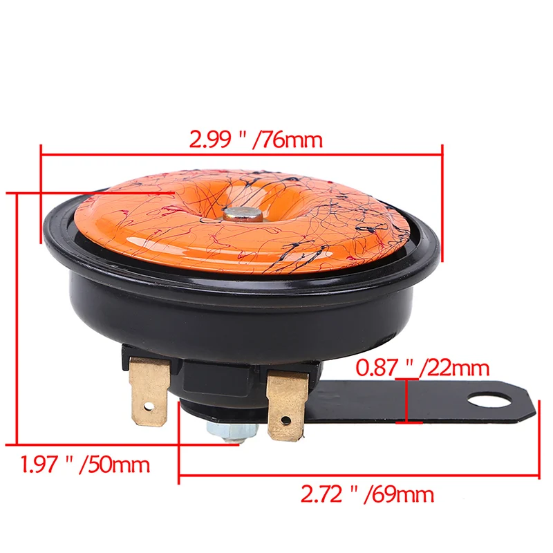 Posbay DC 12V автомобильный Грузовик Мотоцикл Электрический Воздушный Рог 118db Авто