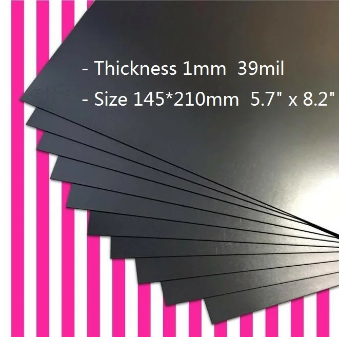 

Size A5 1mm Single Side Flexible Magnetic Sheet For Spellbinder Dies Craft Magnet Sheets 1/2/5 - You Choose Quantity