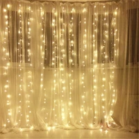 32 5m curtain led icicle string light christmas fairy led garland indoor lights for home wedding party garden decoration
