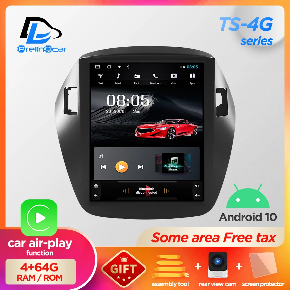 64G ROM android 10 0 навигационная система вертикального типа радио bluetooth стерео плеер