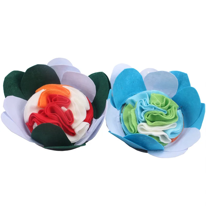 Pet Dog Mat Relieve Stress Nosework Puzzle Toy Snuffle Sniffing Training Blanket Detachable Fleece Pads Nose Pad | Дом и сад