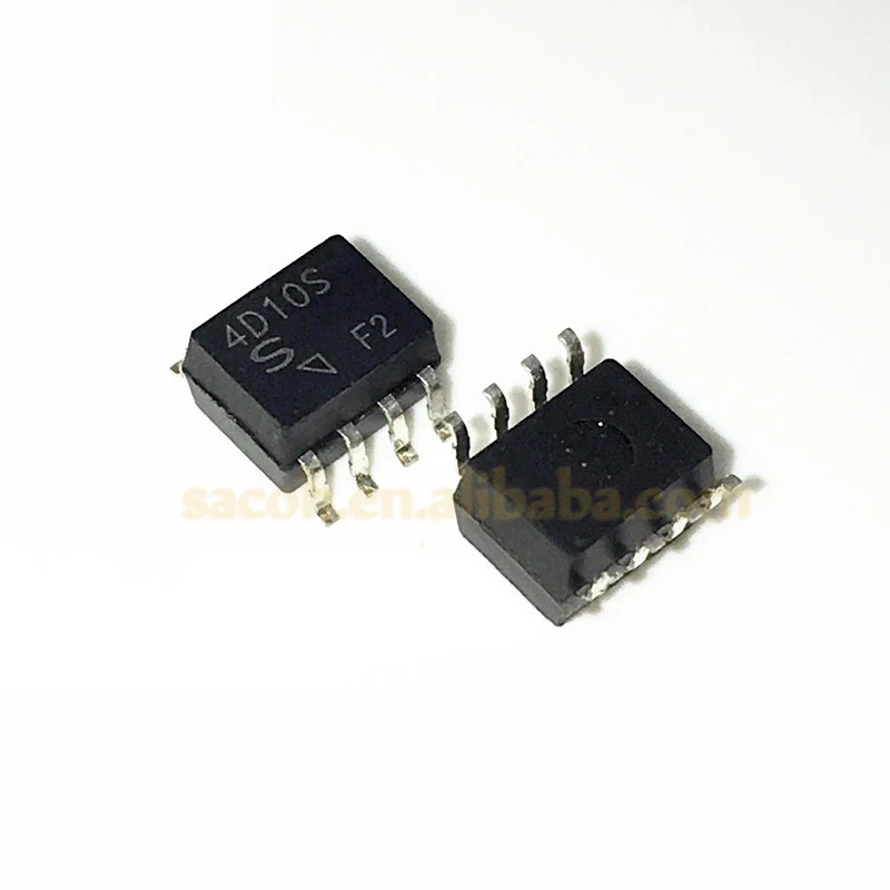 

10 шт./лот новый оригинальный PC4D10SNIP0F PC4D10SYIP0F PC4D10S 4D10S pc4d100pin SOP-8 High CMR фотосоединитель
