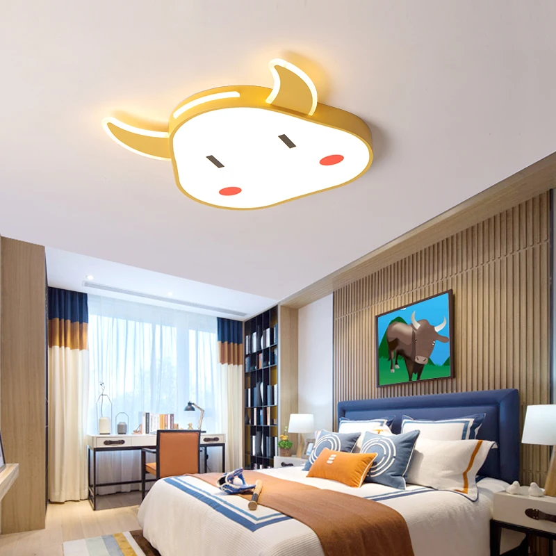 Новые потолочные светильники для девочек и мальчиков детской комнаты спальни