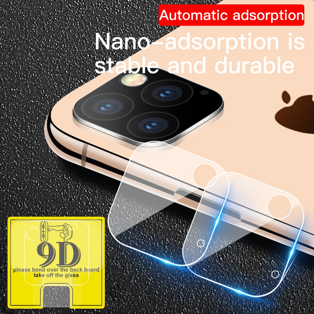 2019 закаленное стекло 9D для Apple IPhone 11 Pro Max задняя камера объектив Защитная пленка