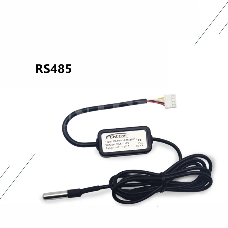 

485 serial port temperature sensor modbus transmitter industrial waterproof and dustproof high-precision probe