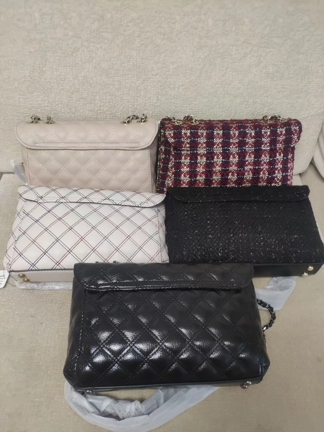 

The new lady handbag single inclined shoulder bag