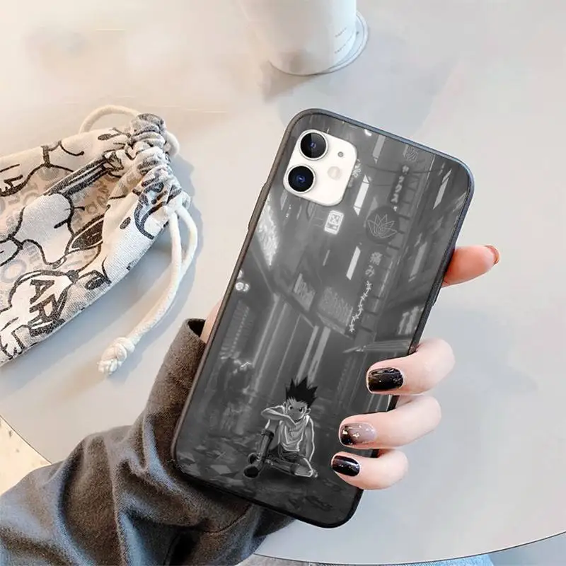 

anime Hunter X Hunter Phone Case for iPhone 11 12 mini pro XS MAX 8 7 6 6S Plus X 5S SE 2020 XR