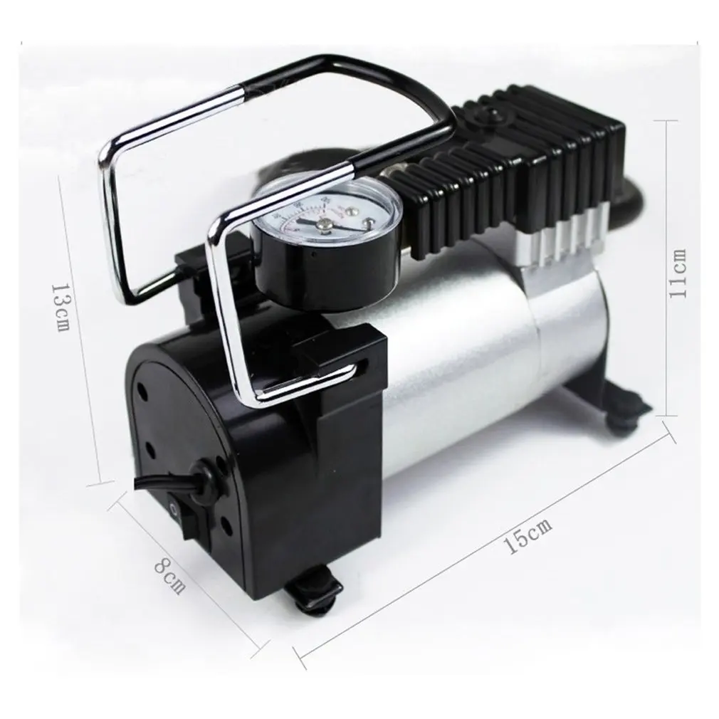 

Universal 12V High-Power Car Double-Cylinder Inflator Pump Air Compressor Inflator Portable 150psi Car Tire Pump car Accessories