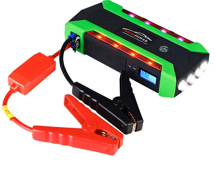 12V 4USB высокое Мощность автомобиля Батарея Зарядное устройство запуска автомобиля Перейти темы Booster Мощность банка комплект для авто пусковое устройство инструменты