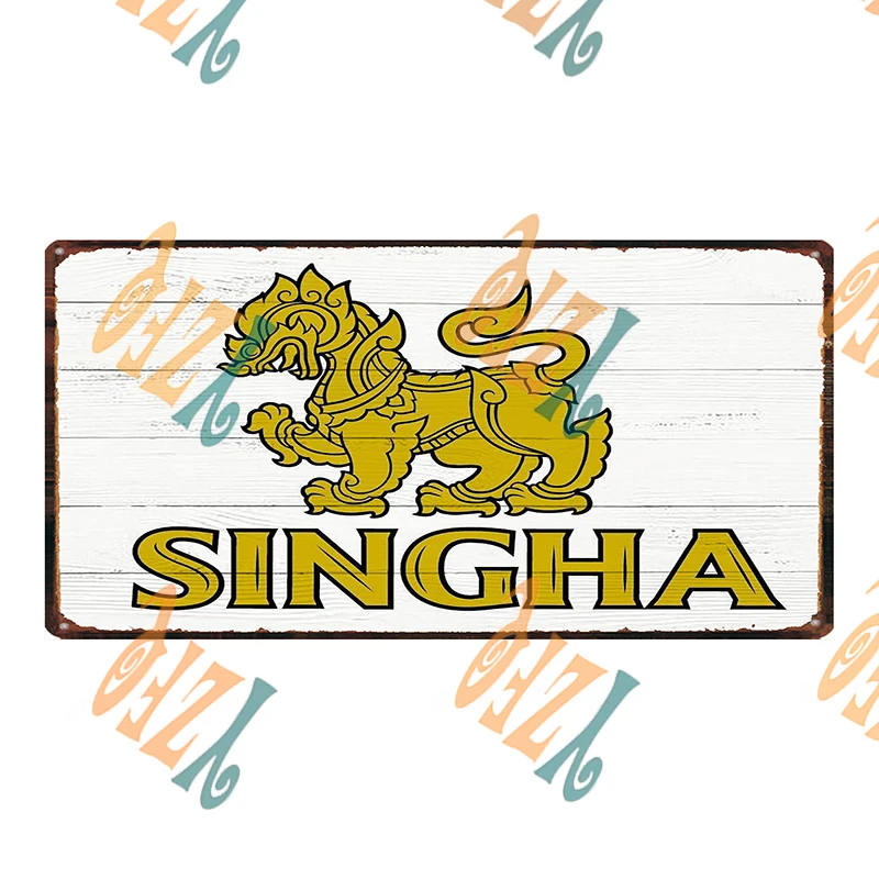 

30X15CM German Beer License Plate Plaque Metal Tin Sign Wall Pub Shop Home Art Restaurant Decoration Poster DC-1684B