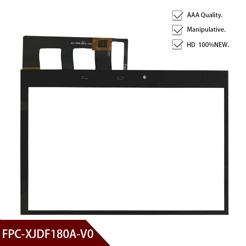 10 1 &quotinchoriginal для FPC XJDF180A V0 Сенсорная панель Сменный стеклянный Емкостный