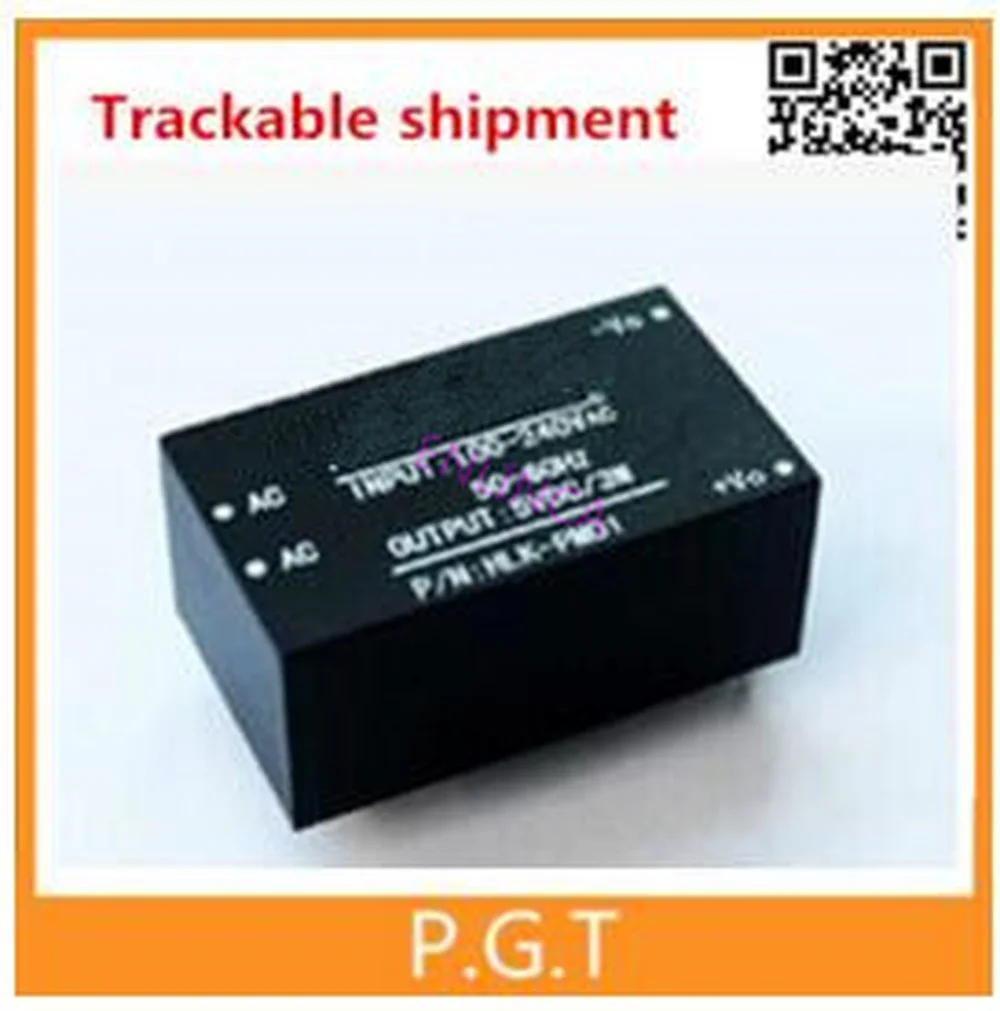 

3pcs 220V 5V AC - DC terisolasi, Rumah pintar HLK-PM01 step down modul power supply