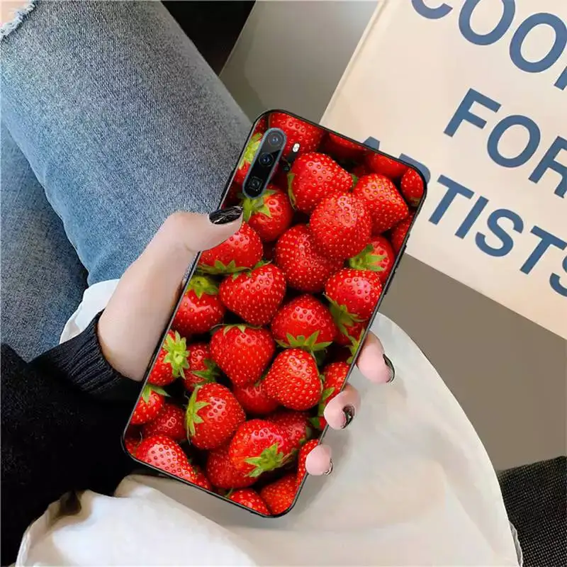 

Green cherry fruit cherry Blueberry Strawberry Phone Case For Huawei honor Mate P 9 10 20 30 40 Pro 10i 7 8 a x Lite nova 5t