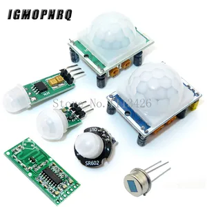 HC-SR501 HC-SR505 AM312 SR602 настраиваемый пироэлектрический инфракрасный мини-модуль PIR датчик движения Детектор модульный кронштейн для arduino