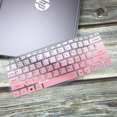 Gradualpink Для acer Swift SF113 S5-371 SF514 SF5 SWIFT 5 Swift 3 Aspire S13 14 SF314 спин 5 SP513 чехол для клавиатуры ноутбука защитная пленка - Цвет: Gradualpink