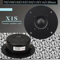 hifidiy live 3 7 4 4 5 inch tweeter speaker unit black silk membrane 8ohm 30w atreble loudspeaker x1s 94 100 104 110 116 120mm