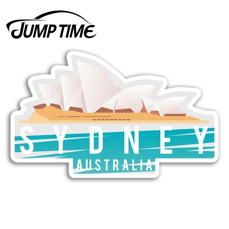 Время скачка для Сиднея Австралия виниловые наклейки ноутбука Наклейка