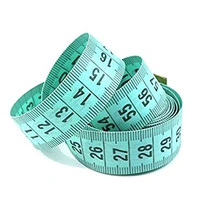 3pcs 1 5m sewing ruler meter sewing measuring tape body measuring ruler sewing tailor tape measure soft random color