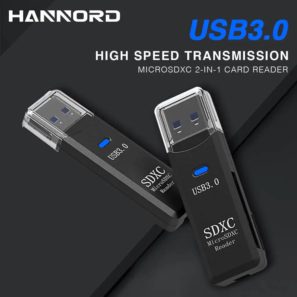 Кардридер Hannord с USB 3 0 на SD Micro TF адаптер для карт памяти аксессуары ноутбуков