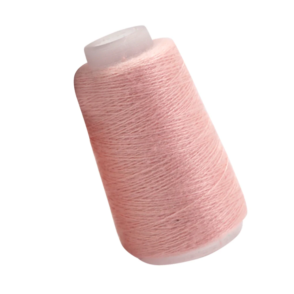 2 шт. длинная плюшевая трикотажная пряжа не скатывается ручная вязка нить для