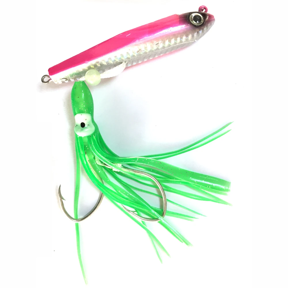 Горячая Распродажа приманка со свинцовым рыболовная с тройными крючками и