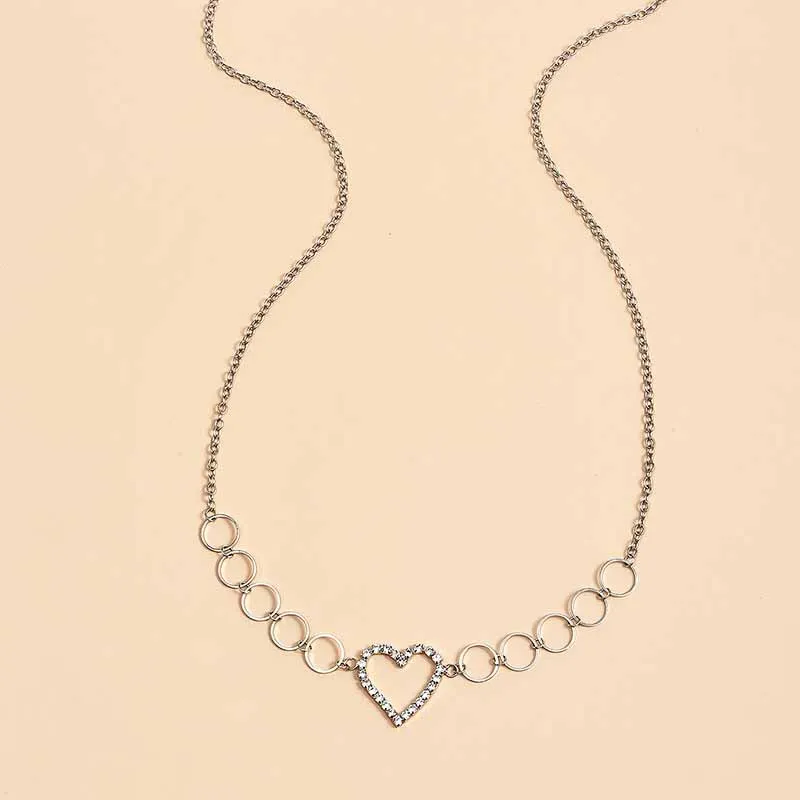 

2021 New Women Fashion Rhinestone Heart Waist Chain Belt Jewelry Crystal Belly Body Chain Sexy Party Jewelry Gift