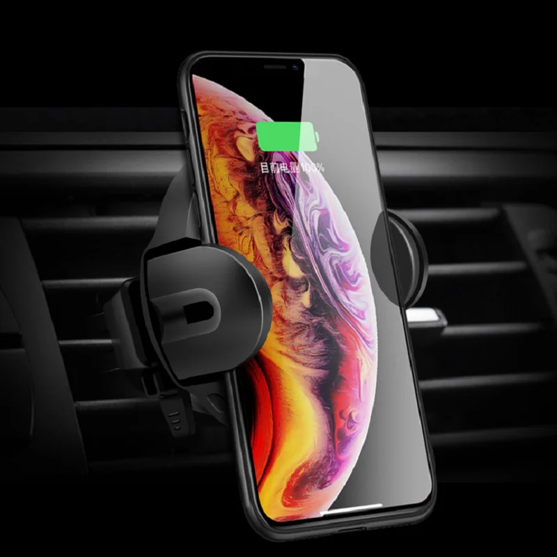 

15W Wireless Car Charger Phone Car Holder 3-in-1 Windshield/Dashboard/Air Vent Phone Stand For iPhone 12 PRO MAX 11 XR XSMAX 8