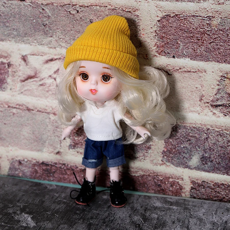 Ob11 одежда костюм bjd футболка ГК глиняная кукла платье Повседневная ковбойская
